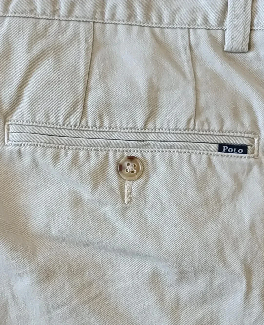 Pantalón Chin Polo Ralph Lauren Classic Fit 9” beige Talla 32 – photo 6